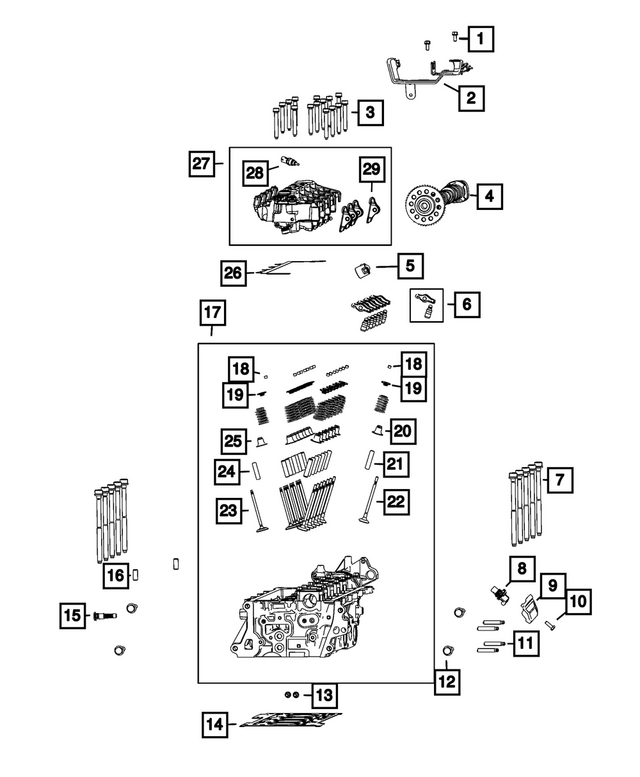 68439928AA - Engine: Special Head Bolt for Mopar Image