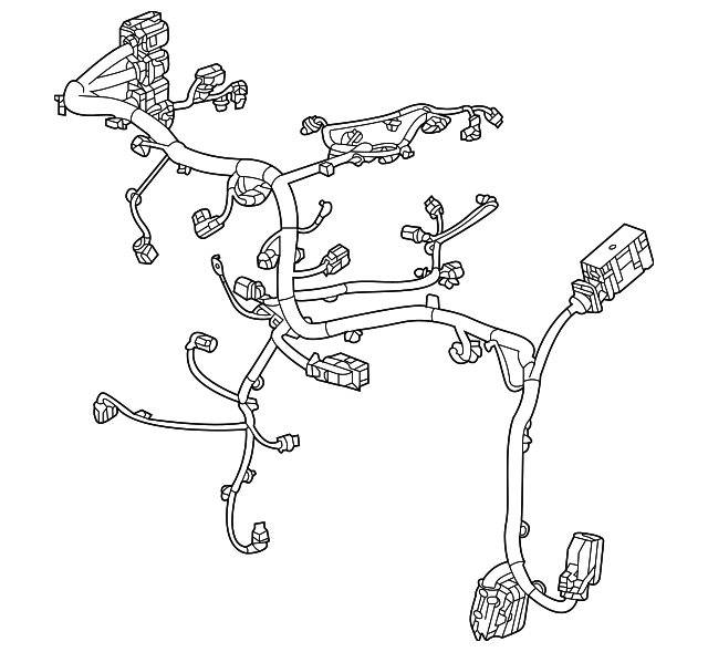 2020-2022 Buick Encore GX Engine Wiring Harness 42749492