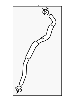 FZ36199LY - : Outlet Hose for Mazda: 3, CX-30, CX-50 Image
