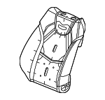 87822075 - Body: Seat Back Pad for Cadillac: CT4, CT5 Image