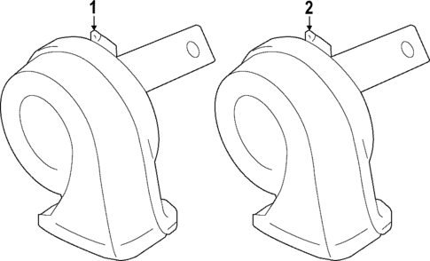 Horn for 2023 Nissan Pathfinder #0