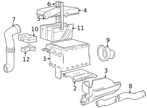Electrical Components for 1998 Volvo V70 #1