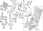 32347169 - : Seat Back Cover for Volvo Image