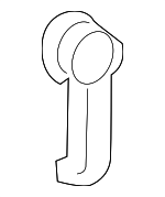 811812B000J4 - Body: Release Handle for Hyundai: Santa Fe, Veracruz Image