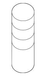 8219133010 - Body: Hood Bumper for Genesis: Electrified G80, G70, G80, G90 | Hyundai: Accent, Azera, Elantra, Elantra Coupe, Elantra GT, Entourage, Equus, Genesis, Genesis Coupe, Santa Fe, Santa Fe Sport, Santa Fe XL, Sonata, Tiburon, Tucson, Veloster, Veracruz, XG300, XG350 Image