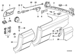 41358108453 - Bodywork: Left Rear Side Panel for BMW Image