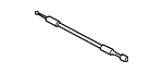811901R010 - Body: Release Cable for Hyundai: Accent Image