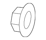 9008018071 - Body: Mirror Nut for Scion: iQ, tC, xA, xB, xD | Toyota: 4Runner, Avalon, Camry, Celica, Corolla, Echo, GR Corolla, Grand Highlander, Highlander, MR2 Spyder, Prius, Prius Plug-In, RAV4, RAV4 Prime, Sequoia, Sienna, Solara, Tundra, Venza, Yaris Image