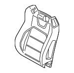 FR3Z6364810M - Body: Seat Back Pad for Ford: Mustang Image