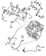 68084310AE - Electrical: Engine Wiring for Dodge: Charger Image