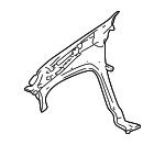 88893389 - Body: Fender Assembly for Pontiac: Aztek Image image