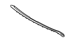 533950E140 - Body: Front Weather-strip for Lexus Image