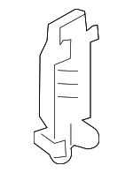 97061190105 - Electrical: Lock Cover for Porsche: Panamera Image