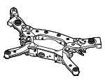 554006SA1C - Suspension: Suspension Cross-member for Nissan Image