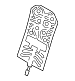 88390F2800 - Body: Seat Back Heater for Hyundai: Elantra GT Image