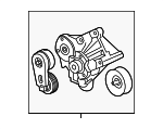 LR035556 - Cooling System: Bracket for Land Rover: LR4, Range Rover, Range Rover Sport Image