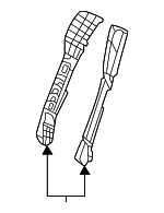 71183F6010 - Body: Seat Support for Lexus Image