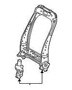 710140E100 - Body: Seat Back Frame for Lexus Image