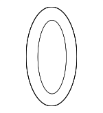 7603018101 - Engine: Upper Oil Pan Gasket for Mercedes-Benz Image