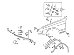1268800740 - : Trim for Mercedes-Benz Image