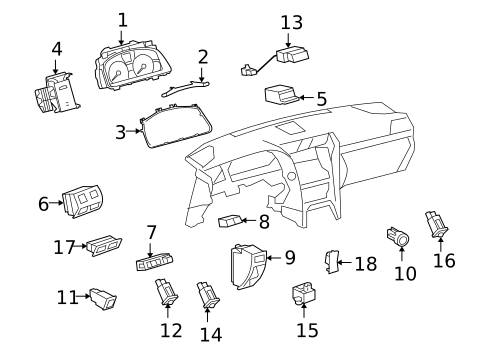 Mirrors for 2010 Lexus LS600h #0