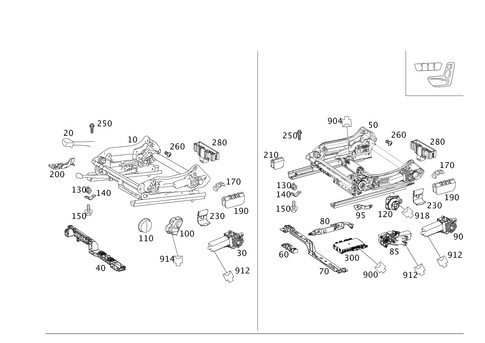 Seat Adjustment for 2012 Mercedes-Benz GLK350 #0