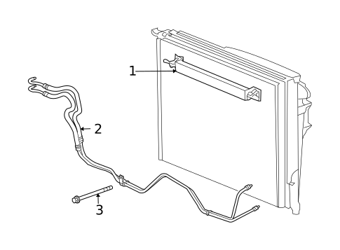 Trans Oil Cooler for 2006 Dodge Charger #0