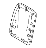 4K0881969DAPY - Body: Seat Back Panel for Audi: e-tron Quattro, e-tron S, e-tron S Sportback, e-tron Sportback, Q8 e-tron, Q8 e-tron Sportback, S6, S7 Sportback, SQ8 e-tron, SQ8 e-tron Sportback Image