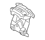 4K0882351 - Body: Support for Audi: A3, A3 Quattro, A6 allroad, A6 Quattro, A7 Sportback, e-tron Quattro, e-tron S, e-tron S Sportback, e-tron Sportback, Q3, Q8 e-tron, Q8 e-tron Sportback, RS3, RS6 Avant, RS7 Sportback, S3, S6, S7 Sportback, SQ8 e-tron, SQ8 e-tron Sportback Image