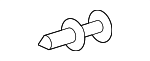23099000929051 - Body: Front Panel Rivet for Mercedes-Benz Image