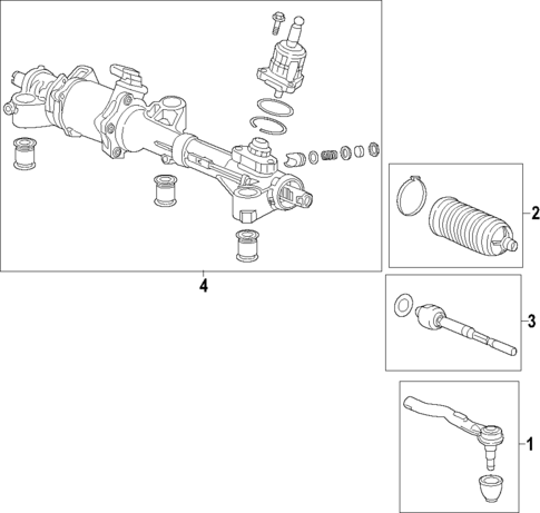 Steering Gear & Linkage for 2018 Acura MDX #1