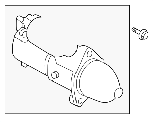 361002G250 - : Starter for Kia: Optima, Sorento Image