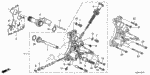 24271RWE000 - Transmission - Automatic: SHAFT, SHIFT FORK for Acura Image