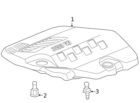 Engine Appearance Cover for 2009 Pontiac G6 #0