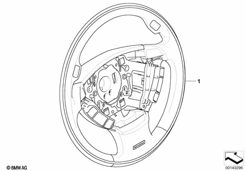 Steering Wheel for 2005 BMW 750i #0