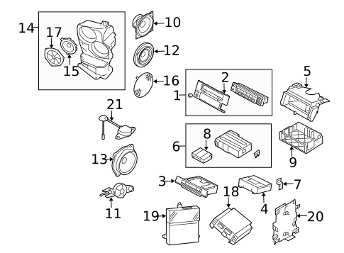 Sound System for 2004 Land Rover Range Rover #0
