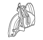4338067 - Body: Wheelhouse Assembly for Saab: 9-3, 900 Image