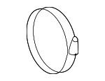 15776152 - : Outlet Duct Clamp for GM Image
