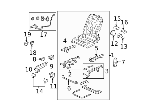 Tracks & Components for 2014 Honda Pilot #2