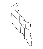 MR242624 - Body: Bumper Cover Stay for Mitsubishi Image