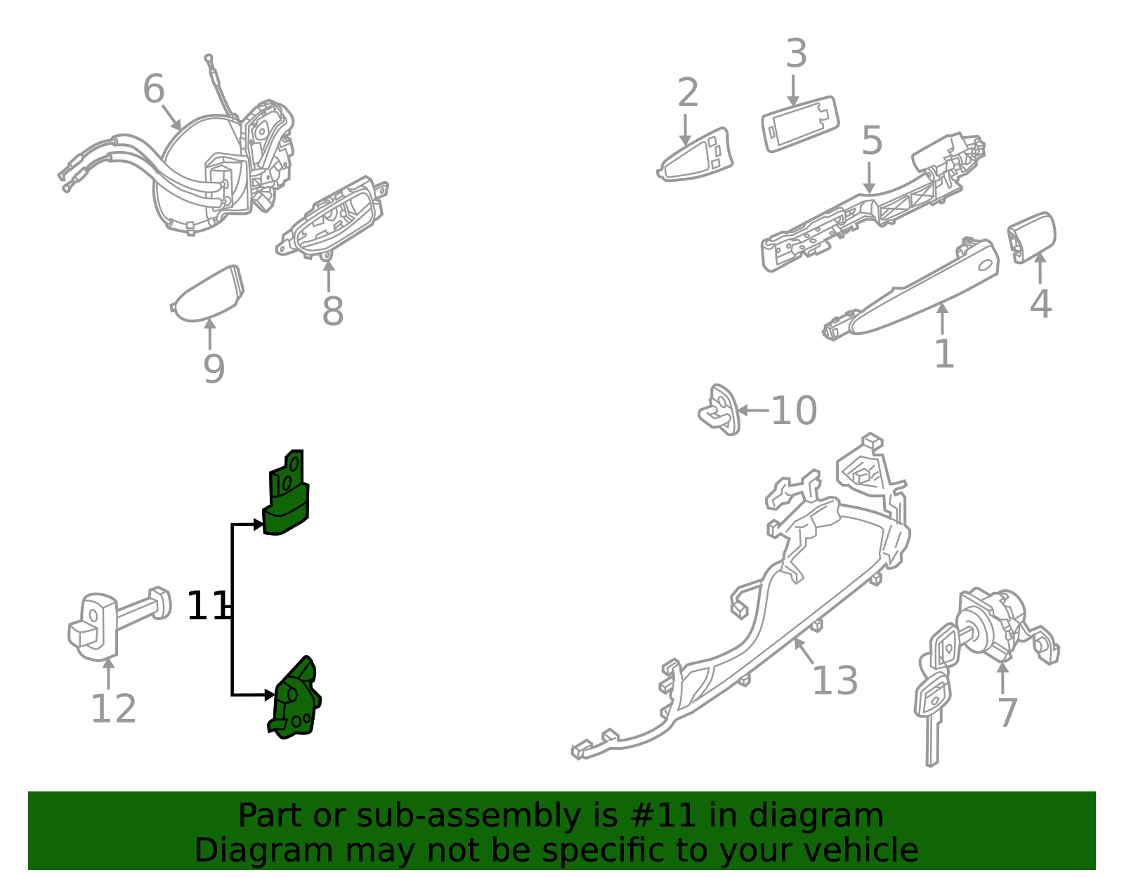 80400-5AA0B - High-Quality Door Hinge for 2007-2026 Nissan | AutoNation ...