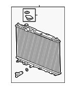 1901064AA01 - : Radiator Assembly for Acura Image