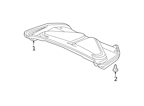 Interior Trim - Trunk for 2000 Acura TL #0