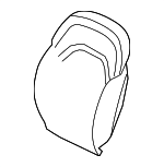 4N4881806JBZ4 - : Seat Back Cover for Audi Image