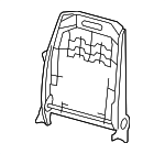 5134944AB - Body: Seat Back Frame for Mopar Image