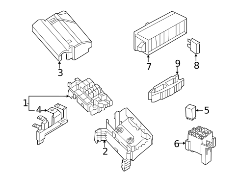 Fuse & Relay for 2012 Volkswagen Jetta #0