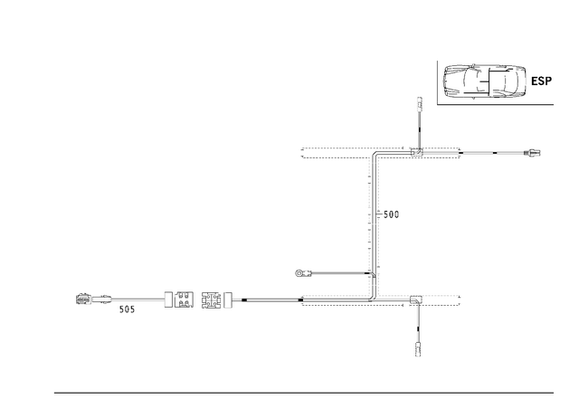 2104405009 - Electrical Equipment and Instruments: Wiring Harness for Mercedes-Benz Image image