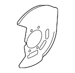 411516SA0A - Brakes: Splash Shield for Nissan Image