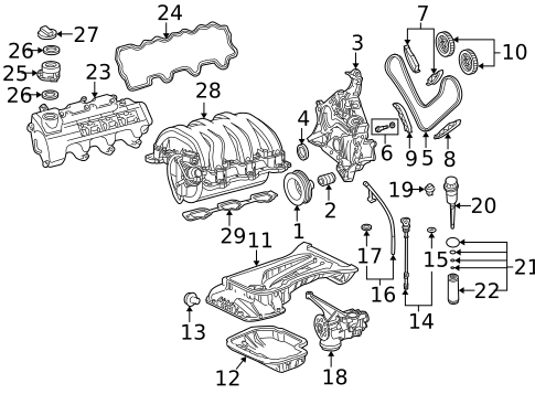 Hardware, Fasteners & Fittings for 2004 Chrysler Crossfire #0