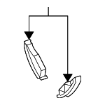 5099337AA - Engine: Upper Guide for Chrysler: Crossfire Image